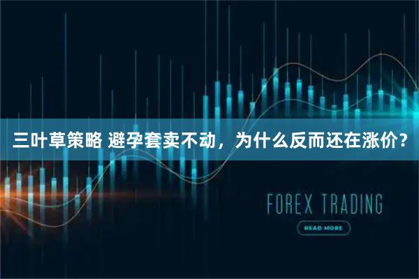 三叶草策略 避孕套卖不动，为什么反而还在涨价？